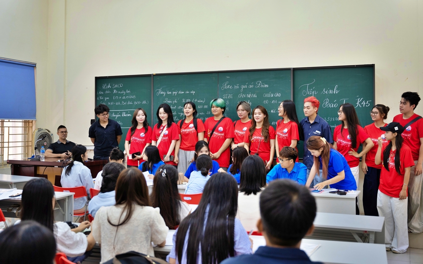 "Trạng rạng" - Ngày hội tiếp sinh Học viện Báo chí và Tuyên truyền - Ảnh 1.