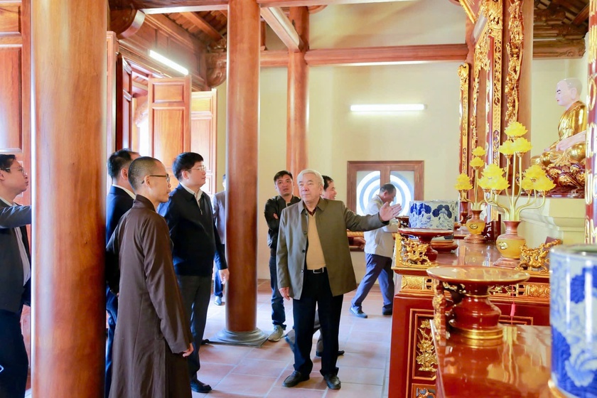 Chi&ecirc;m ngưỡng ch&ugrave;a Qu&aacute;n Ngọc Thanh tại Đ&ocirc;ng Triều, Quảng Ninh sau khi tu bổ, t&ocirc;n tạo  - Ảnh 7.