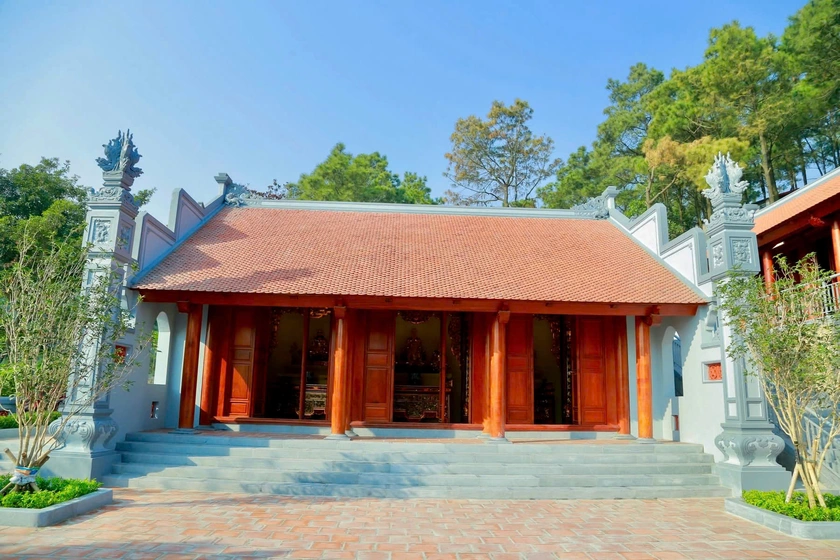 Chi&ecirc;m ngưỡng ch&ugrave;a Qu&aacute;n Ngọc Thanh tại Đ&ocirc;ng Triều, Quảng Ninh sau khi tu bổ, t&ocirc;n tạo  - Ảnh 6.