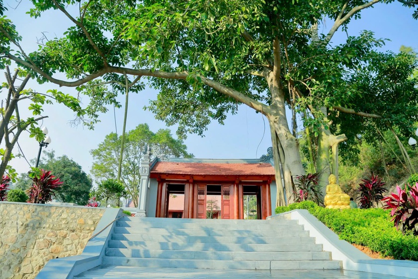 Chi&ecirc;m ngưỡng ch&ugrave;a Qu&aacute;n Ngọc Thanh tại Đ&ocirc;ng Triều, Quảng Ninh sau khi tu bổ, t&ocirc;n tạo  - Ảnh 1.