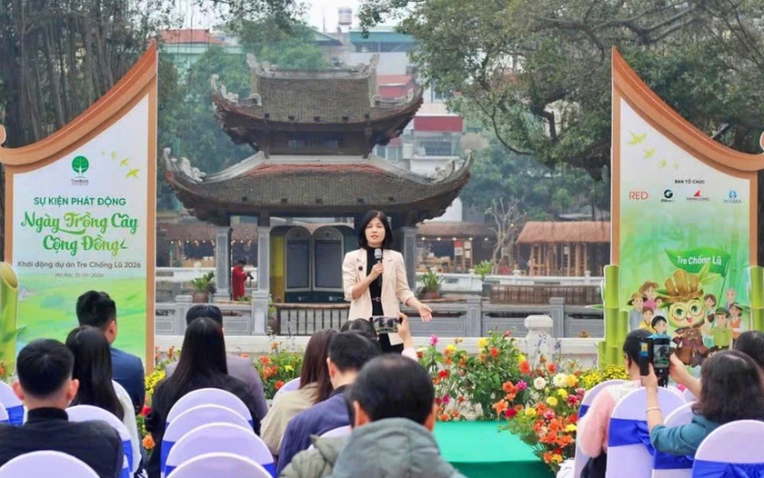 Từ trồng c&acirc;y cộng đồng đến trồng tre chống lũ - Ảnh 1.