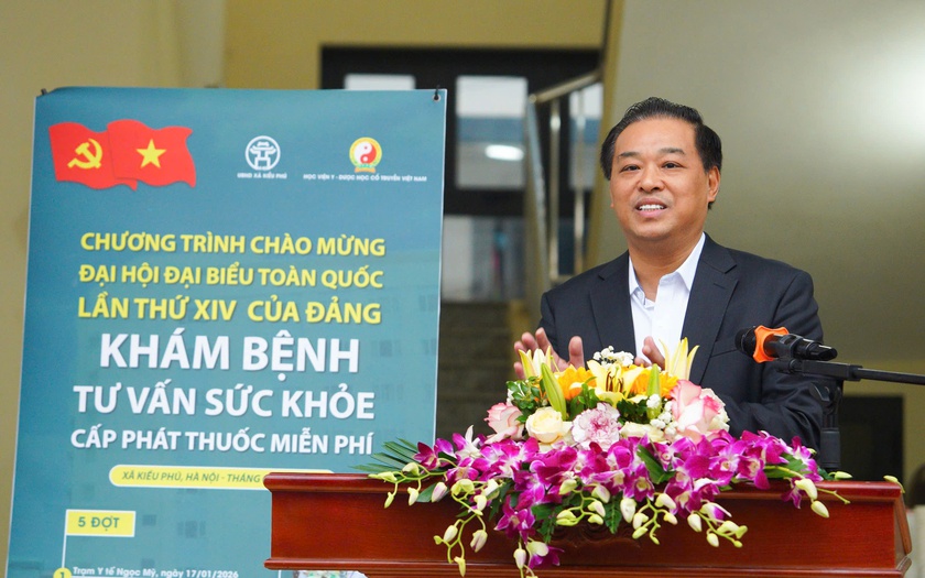 Học viện Y - Dược học cổ truyền Việt Nam kh&aacute;m bệnh, cấp ph&aacute;t thuốc miễn ph&iacute; cho hơn 2.500 người tại H&agrave; Nội- Ảnh 4.