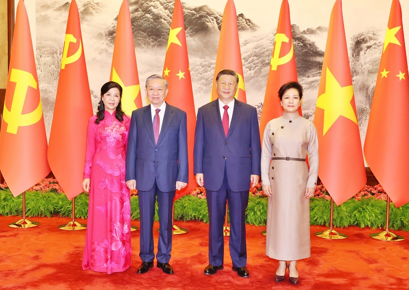 C&aacute;c đồng ch&iacute; l&atilde;nh đạo chủ chốt Việt Nam gửi điện mừng nh&acirc;n Ng&agrave;y thiết lập quan hệ ngoại giao Việt Nam - Trung Quốc - Ảnh 1.