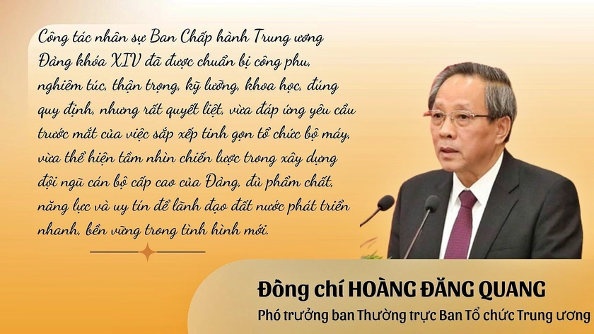 Tầm quan trọng của công tác nhân sự Đại hội XIV của Đảng - Ảnh 2.