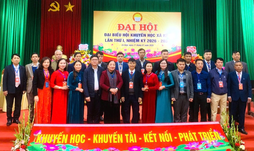 Hội Khuyến học x&atilde; K&eacute;p (Bắc Ninh) quyết t&acirc;m thực hiện "Khuyến học - khuyến t&agrave;i - kết nối - ph&aacute;t triển" - Ảnh 3.