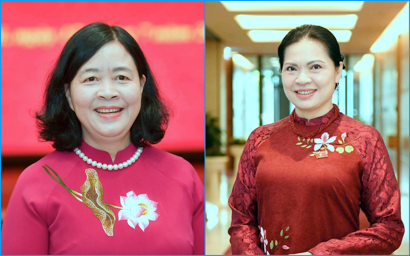 C&aacute;c đồng ch&iacute; B&ugrave;i Thị Minh Ho&agrave;i, H&agrave; Thị Nga t&aacute;i đắc cử Ban Chấp h&agrave;nh Trung ương Đảng kh&oacute;a XIV - Ảnh 1.