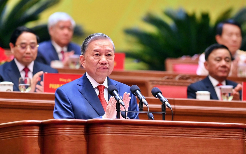 To&agrave;n văn ph&aacute;t biểu bế mạc Đại hội XIV của Tổng B&iacute; thư T&ocirc; L&acirc;m - Ảnh 2.