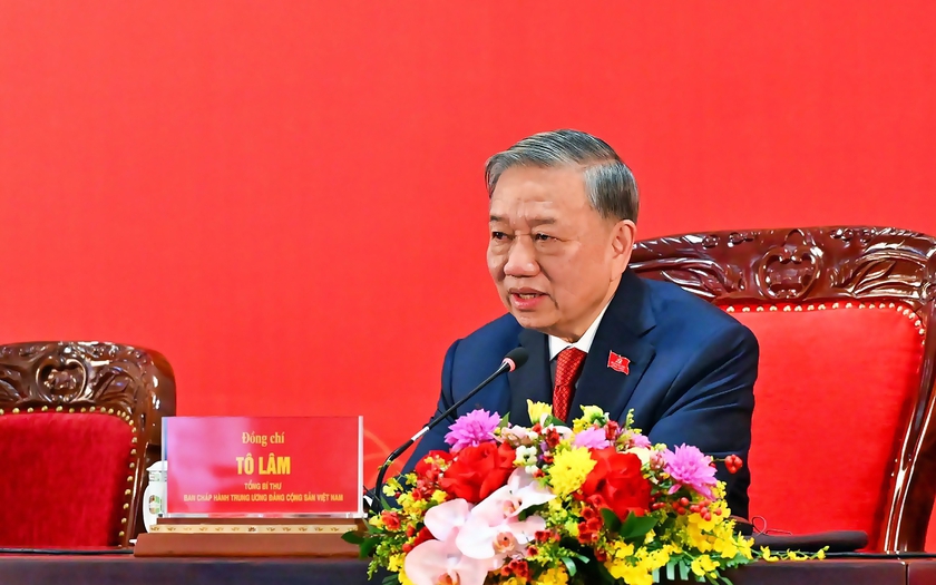 Nghị quyết Đại hội đại biểu to&agrave;n quốc lần thứ XIV của Đảng n&ecirc;u 12 định hướng ph&aacute;t triển đất nước  - Ảnh 1.