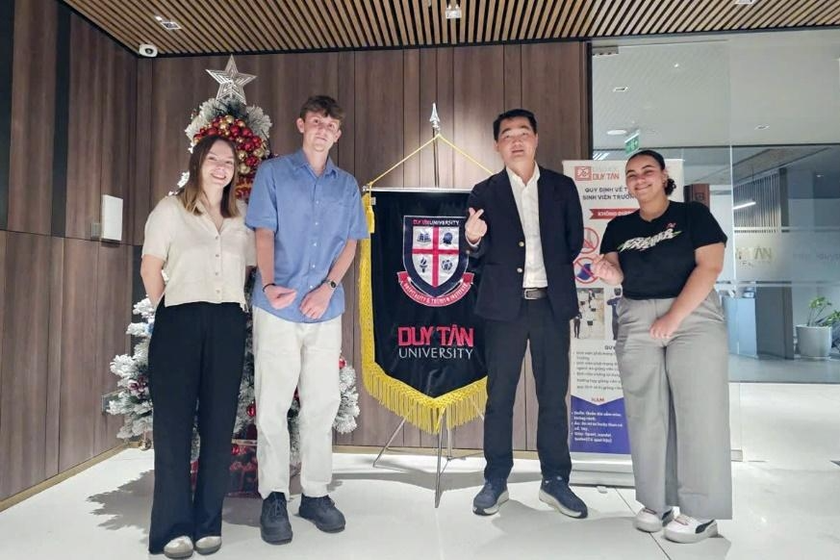 Cơ hội li&ecirc;n kết học tập v&agrave; thực tập quốc tế tại Đại học Duy T&acirc;n - Ảnh 2.