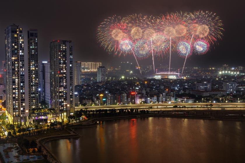 Đại nhạc hội kết hợp pháo hoa hoành tráng chưa từng có mừng thành công Đại hội Đảng lần thứ XIV- Ảnh 4. Đại nhạc hội kết hợp pháo hoa hoành tráng chưa từng có mừng thành công Đại hội Đảng lần thứ XIV- Ảnh 4.