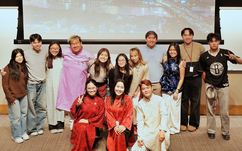 Ba gương mặt trẻ Việt Nam góp tiếng nói tại hội nghị học thuật Harvard - Ảnh 4.