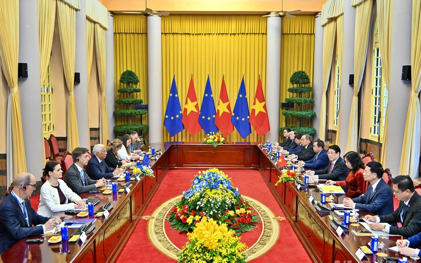 Việt Nam - EU n&acirc;ng cấp quan hệ l&ecirc;n Đối t&aacute;c Chiến lược To&agrave;n diện - Ảnh 2.