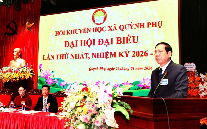 X&atilde; Quỳnh Phụ, Hưng Y&ecirc;n tổ chức Đại hội Hội Khuyến học x&atilde; lần thứ I, nhiệm kỳ 2026-2030 - Ảnh 2.
