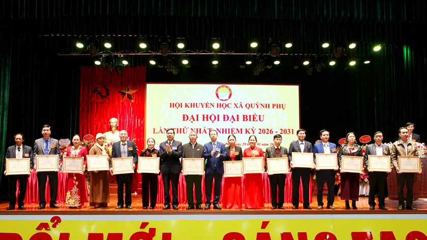 X&atilde; Quỳnh Phụ, Hưng Y&ecirc;n tổ chức Đại hội Hội Khuyến học x&atilde; lần thứ I, nhiệm kỳ 2026-2030 - Ảnh 3.