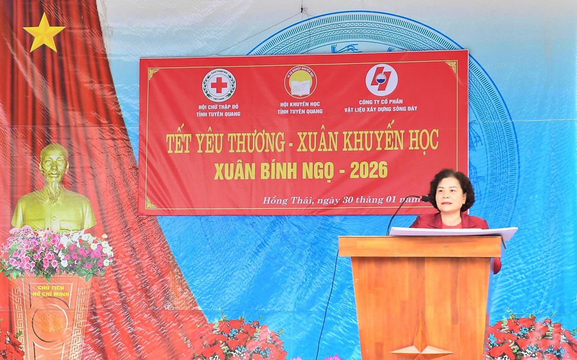 Tết y&ecirc;u thương - Xu&acirc;n Khuyến học 2026 ấm &aacute;p nghĩa t&igrave;nh nơi v&ugrave;ng cao Hồng Th&aacute;i - Ảnh 3.