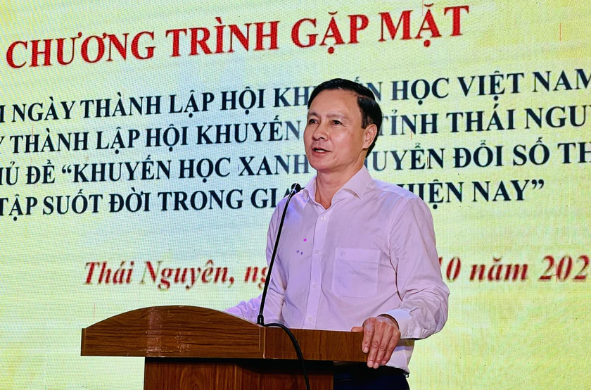 Th&aacute;i Nguy&ecirc;n ph&aacute;t huy truyền thống khuyến học, khuyến t&agrave;i v&agrave; định hướng &ldquo;Khuyến học xanh - Chuyển đổi số&rdquo; - Ảnh 5.