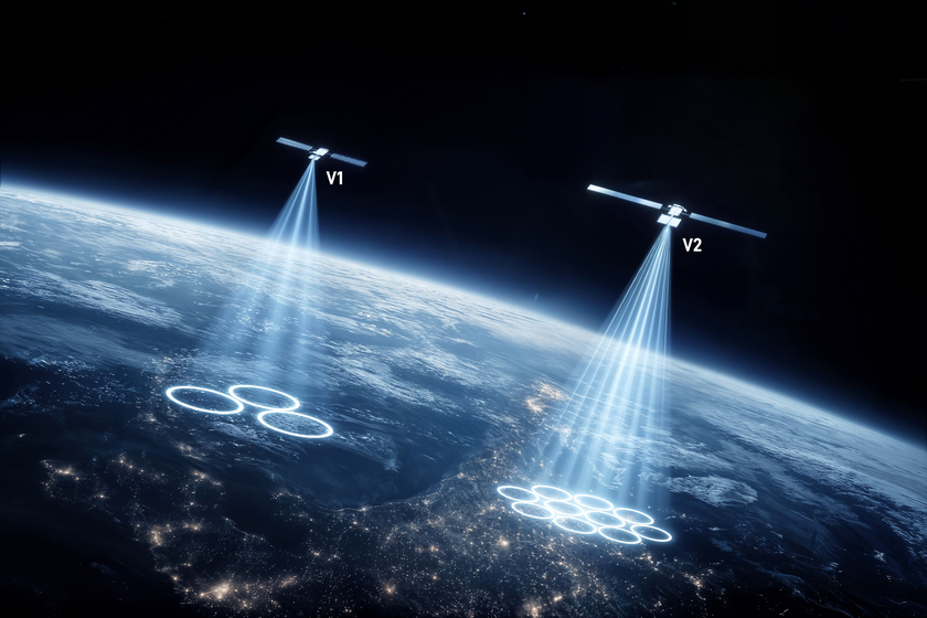 Kết nối điện thoại từ không gian: Giới hạn nào khiến Starlink vẫn cần mạng mặt đất? - Ảnh 1.