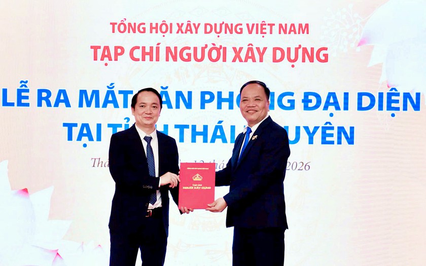 Tạp chí Người Xây dựng ra mắt Văn phòng đại diện tại Thái Nguyên - Ảnh 1.