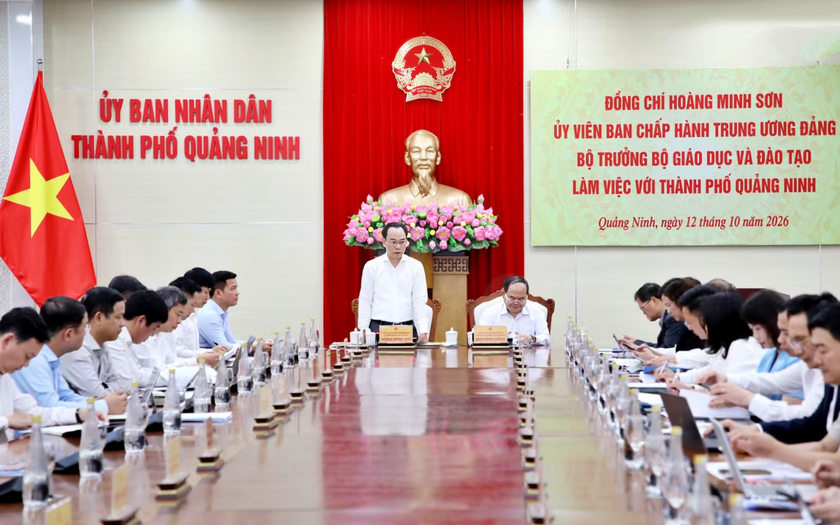 Quảng Ninh, phải gắn kết chặt chẽ việc ph&aacute;t triển c&aacute;c cơ sở gi&aacute;o dục với thị trường việc l&agrave;m - Ảnh 1.