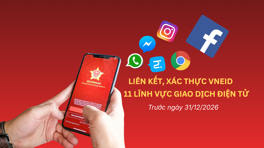 Nghị định 320/2026/NĐ-CP: Quy định về li&ecirc;n kết t&agrave;i khoản mạng x&atilde; hội với VNeID - Ảnh 1.