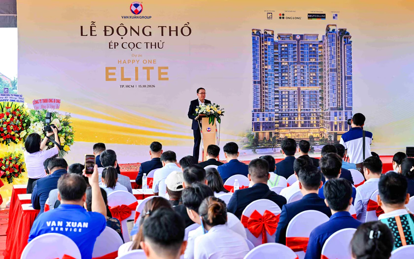 Vạn Xu&acirc;n Group ch&iacute;nh thức động thổ dự &aacute;n Happy One Elite - Ảnh 3.