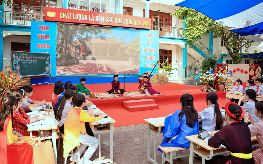 Hải Ph&ograve;ng, đổi mới phương ph&aacute;p giảng dạy, đẩy mạnh việc t&iacute;ch hợp tiếng Anh v&agrave;o c&aacute;c m&ocirc;n học văn h&oacute;a - Ảnh 1.