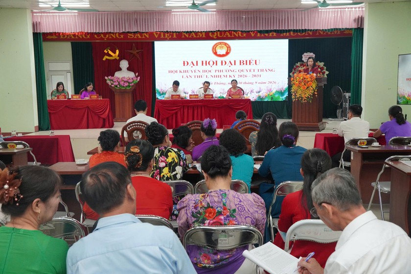 Khơi dậy truyền thống hiếu học ở phường Quyết Thắng, tỉnh Th&aacute;i Nguy&ecirc;n - Ảnh 2.