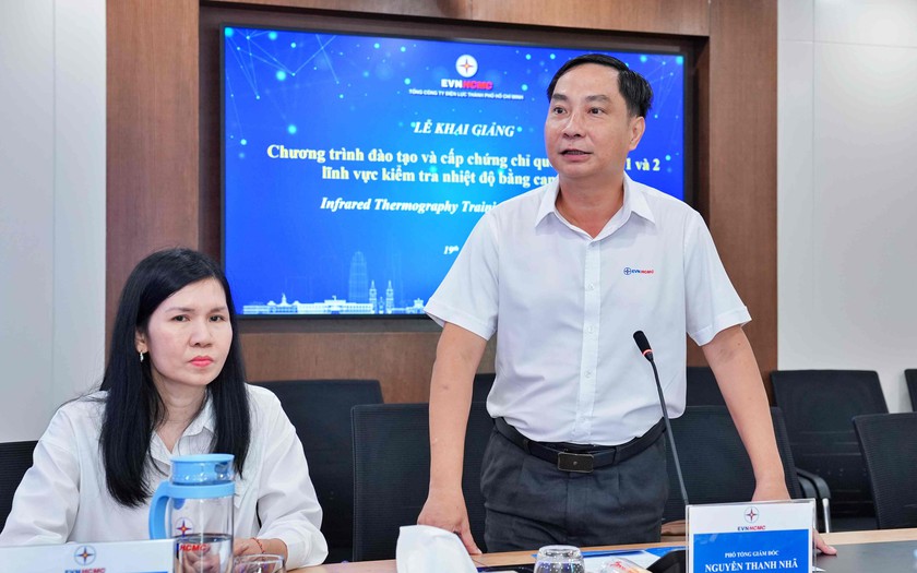 Điện lực Th&agrave;nh phố Hồ Ch&iacute; Minh đ&agrave;o tạo chuy&ecirc;n s&acirc;u v&agrave; cấp chứng chỉ quốc tế về c&ocirc;ng nghệ camera nhiệt - Ảnh 2.