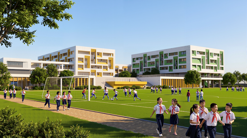 T&aacute;i thiết đ&ocirc; thị Vĩnh Hưng: Gần 70% diện t&iacute;ch thu hồi đất phục vụ giao th&ocirc;ng v&agrave; hạ tầng d&acirc;n sinh - Ảnh 4.