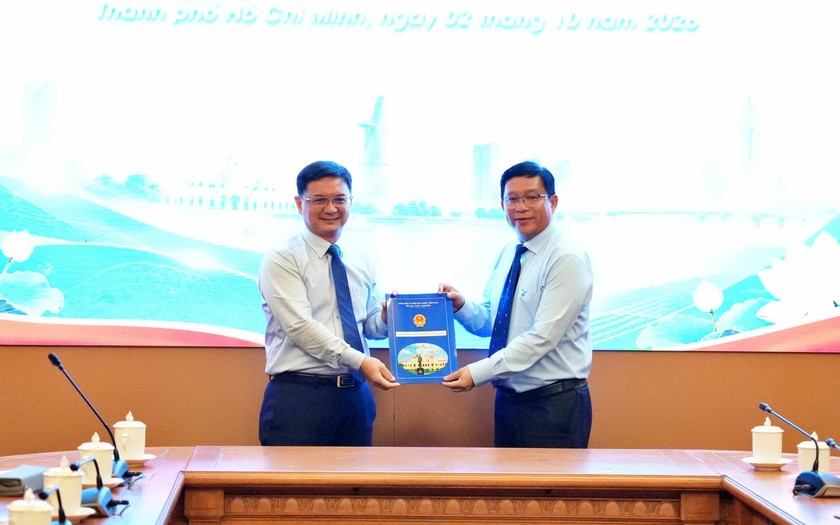 PGS.TS L&ecirc; Tuấn Anh được bổ nhiệm giữ chức Hiệu trưởng Trường Đại học Thủ Dầu Một - Ảnh 1.