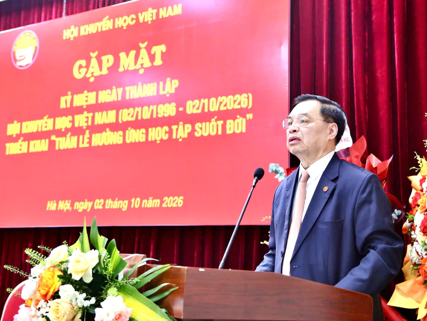 H&agrave;nh tr&igrave;nh tri thức 30 năm bền bỉ v&agrave; tự h&agrave;o của Hội Khuyến học Việt Nam - Ảnh 6.
