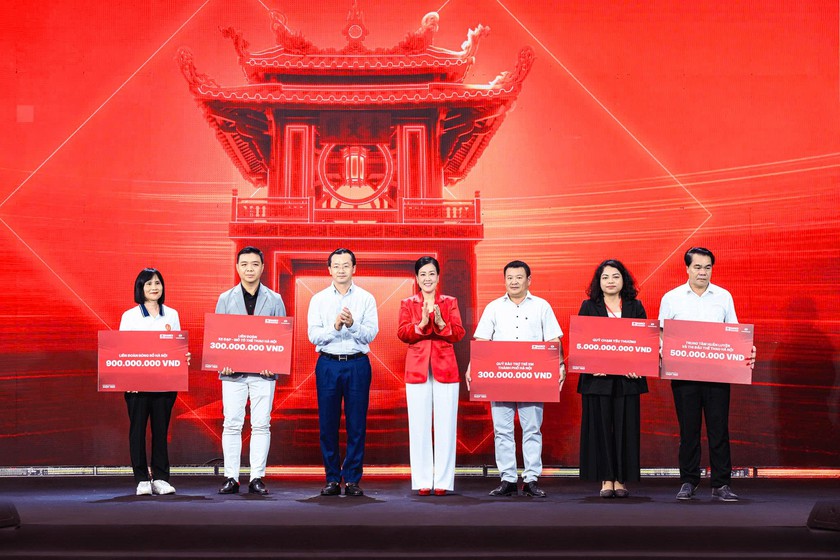 Giải Marathone quốc tế H&agrave; Nội Techcombank m&ugrave;a thứ 5 khai mạc tại H&agrave; Nội - Ảnh 4.