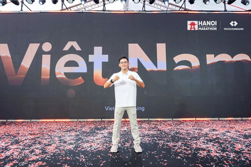 Giải Marathone quốc tế H&agrave; Nội Techcombank m&ugrave;a thứ 5 khai mạc tại H&agrave; Nội - Ảnh 5.