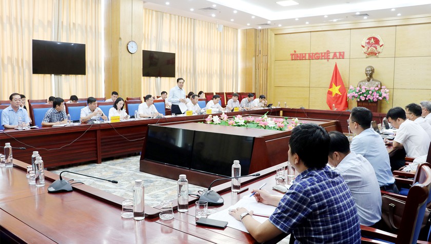 Nghệ An l&agrave;m việc với Ng&acirc;n h&agrave;ng Thế giới về dự &aacute;n hạ tầng ph&aacute;t triển đ&ocirc; thị Vinh - Ảnh 1.