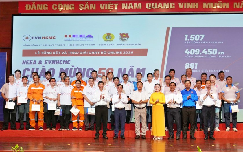 Điện lực Th&agrave;nh phố Hồ Ch&iacute; Minh tổng kết phong tr&agrave;o thi đua 1.500 s&aacute;ng kiến, giải ph&aacute;p v&agrave; trao giải đi bộ trực tuyến - Ảnh 4.