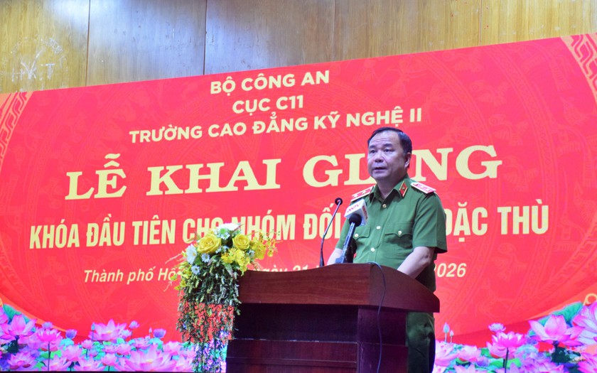 Trường Cao đẳng Kỹ nghệ II, Bộ C&ocirc;ng an khai giảng kh&oacute;a đ&agrave;o tạo nghề cho 1.597 học vi&ecirc;n - Ảnh 2.