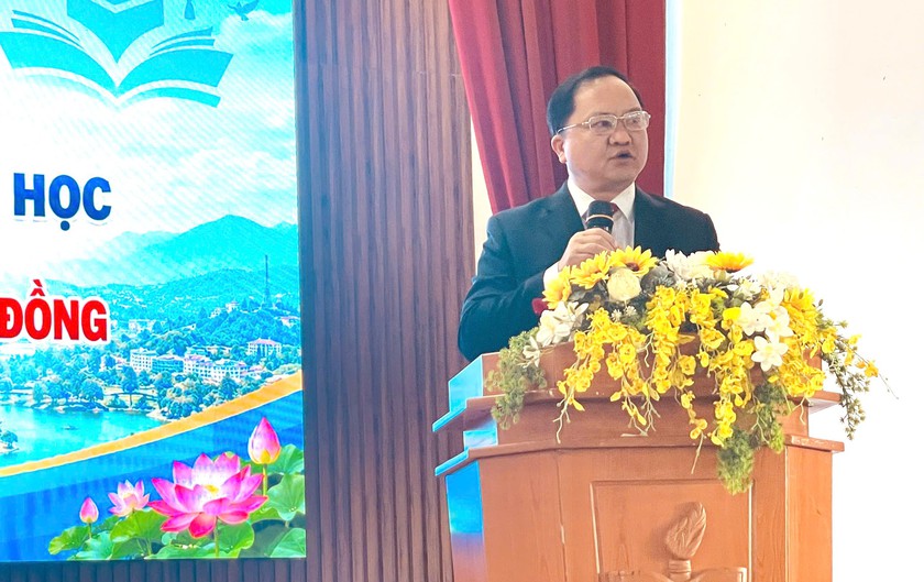 Hội Khuyến học L&acirc;m Đồng 26 năm vun đắp sự nghiệp khuyến học, khuyến t&agrave;i, x&acirc;y dựng x&atilde; hội học tập - Ảnh 4.