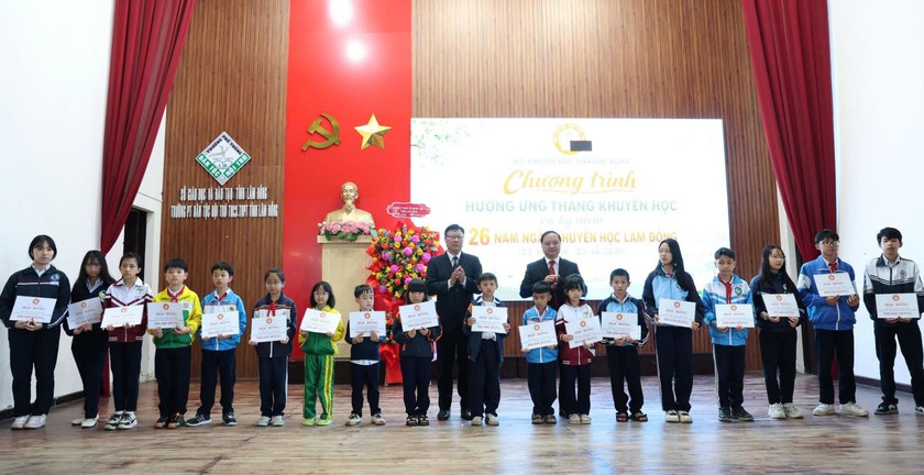 Hội Khuyến học L&acirc;m Đồng 26 năm vun đắp sự nghiệp khuyến học, khuyến t&agrave;i, x&acirc;y dựng x&atilde; hội học tập - Ảnh 6.