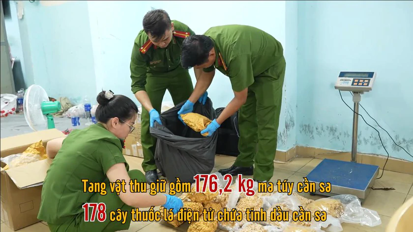 Khen thưởng th&agrave;nh t&iacute;ch triệt ph&aacute; đường d&acirc;y ma t&uacute;y li&ecirc;n tỉnh, bắt giữ 151 đối tượng - Ảnh 3.