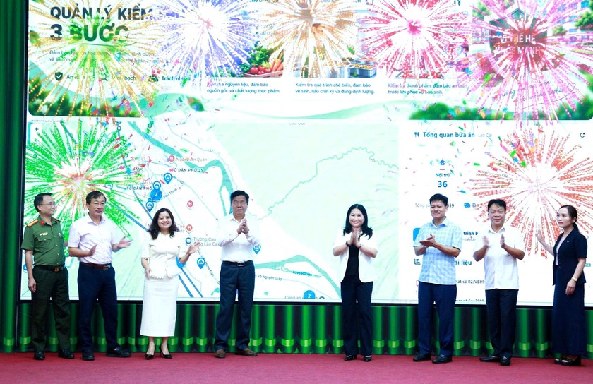 L&agrave;o Cai triển khai Bản đồ an to&agrave;n thực phẩm trường học  - Ảnh 1.