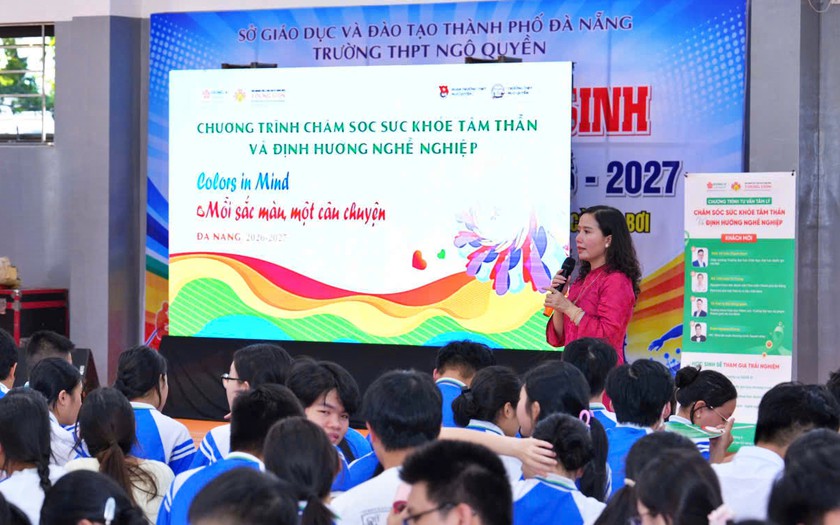 Trường Đại học Đ&ocirc;ng &Aacute; đồng h&agrave;nh chăm s&oacute;c sức khoẻ t&acirc;m thần cho hơn 20.000 học sinh THPT miền Trung - Ảnh 3.
