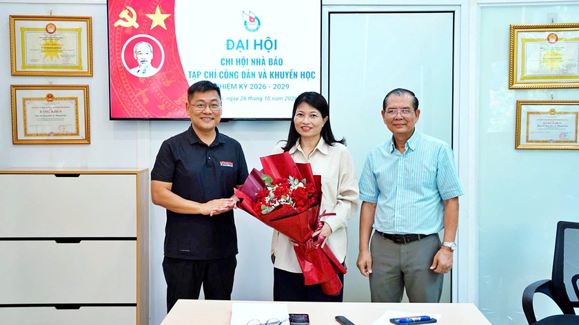 Chi hội Nh&agrave; b&aacute;o Tạp ch&iacute; C&ocirc;ng d&acirc;n v&agrave; Khuyến học ph&aacute;t huy năng lực trong kỷ nguy&ecirc;n mới - Ảnh 7.