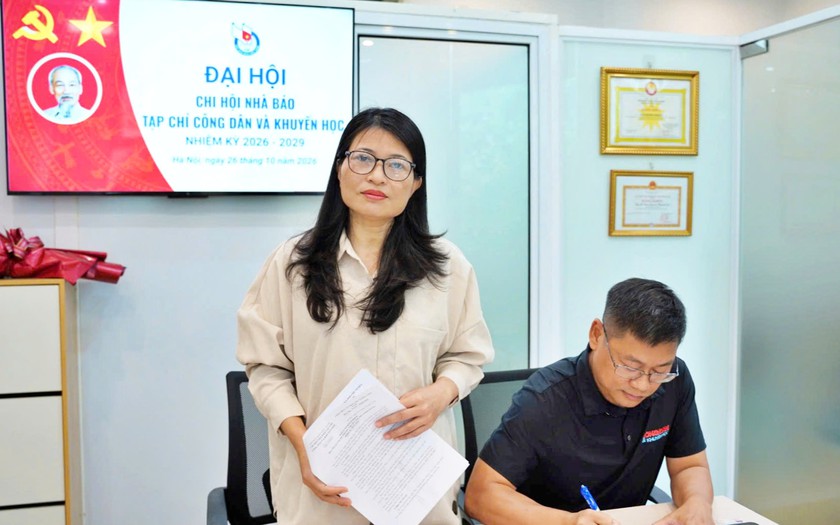 Chi hội Nh&agrave; b&aacute;o Tạp ch&iacute; C&ocirc;ng d&acirc;n v&agrave; Khuyến học ph&aacute;t huy năng lực trong kỷ nguy&ecirc;n mới - Ảnh 2.