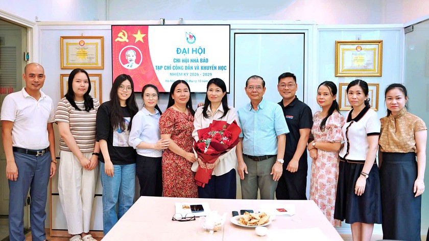 Chi hội Nh&agrave; b&aacute;o Tạp ch&iacute; C&ocirc;ng d&acirc;n v&agrave; Khuyến học ph&aacute;t huy năng lực trong kỷ nguy&ecirc;n mới - Ảnh 8.