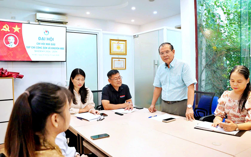 Chi hội Nh&agrave; b&aacute;o Tạp ch&iacute; C&ocirc;ng d&acirc;n v&agrave; Khuyến học ph&aacute;t huy năng lực trong kỷ nguy&ecirc;n mới - Ảnh 6.