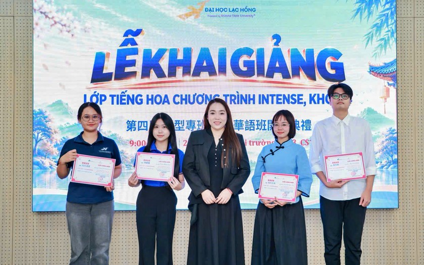 Chương tr&igrave;nh tiếng Hoa miễn ph&iacute; mở th&ecirc;m cơ hội học tập tại Đ&agrave;i Loan cho sinh vi&ecirc;n Trường Đại học Lạc Hồng - Ảnh 2.