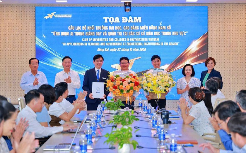 Kết nối c&aacute;c trường đại học, cao đẳng Đ&ocirc;ng Nam Bộ, t&igrave;m lời giải ứng dụng AI trong gi&aacute;o dục - Ảnh 5.