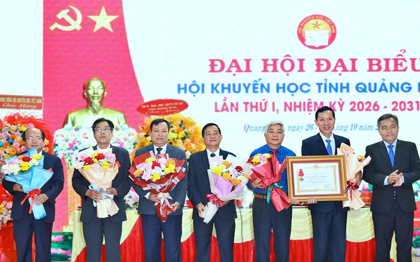 &Ocirc;ng V&otilde; Thanh An l&agrave;m Chủ tịch Hội Khuyến học tỉnh Quảng Ng&atilde;i nhiệm kỳ 2026-2031 - Ảnh 1.