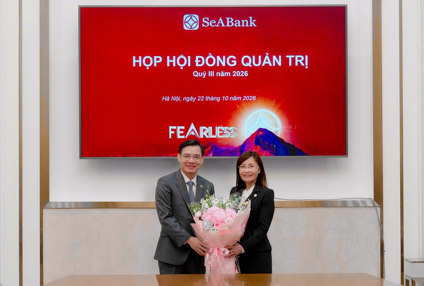 Hội đồng quản trị SeABank ph&ecirc; duyệt điều chỉnh kế hoạch kinh doanh 2026 v&agrave; bầu Chủ tịch Hội đồng quản trị mới  - Ảnh 1.