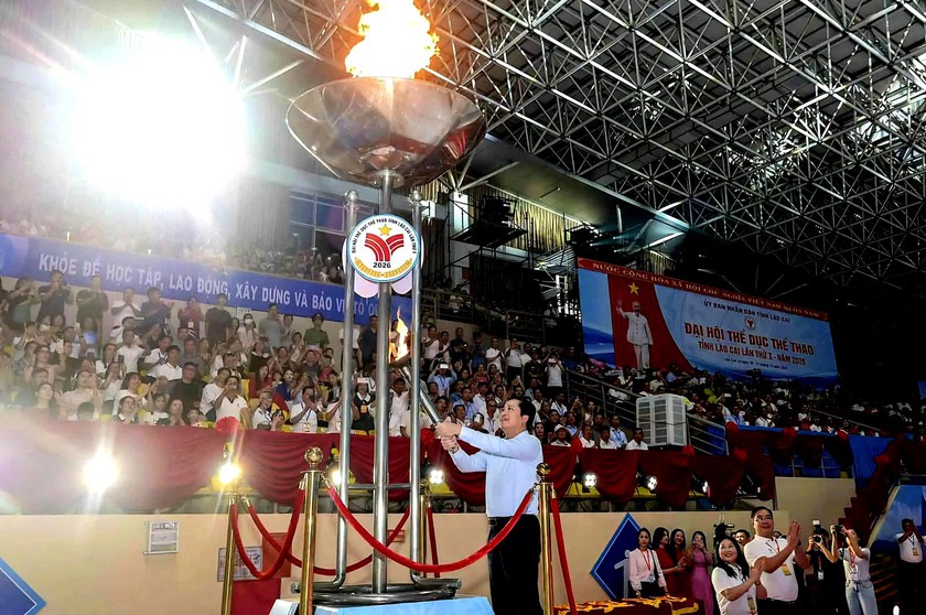 Hơn 2.500 vận động vi&ecirc;n, tranh t&agrave;i ở 18 m&ocirc;n thi đấu tại Đại hội Thể dục thể thao tỉnh L&agrave;o Cai lần thứ I - Ảnh 5.